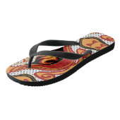 Feuer Badesandalen (Schrägansicht)