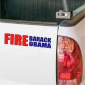 Feuer Barack Obama Autoaufkleber (Auf Lkw)