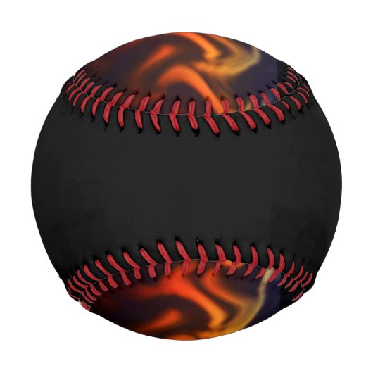 Feuer - Baseball-Design 1 Baseball (Rückseite)