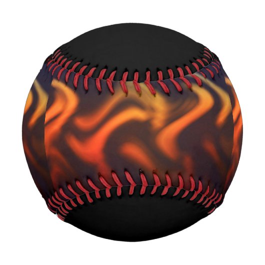 Feuer - Baseball-Design 1 Baseball (Vorderseite)