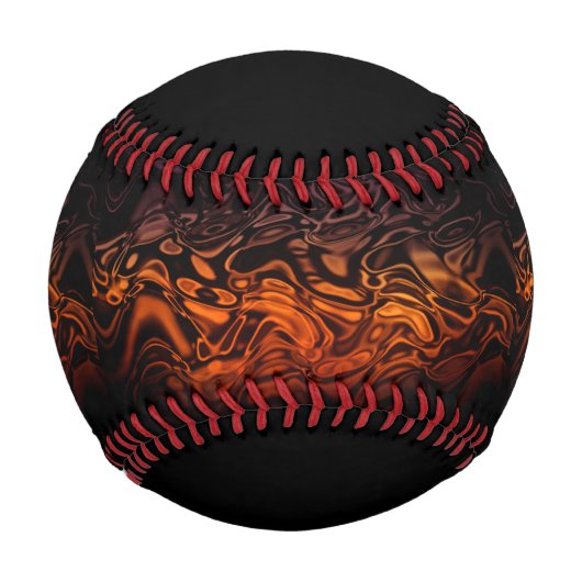 Feuer - Baseball-Design 3 Baseball (Vorderseite)