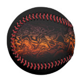 Feuer - Baseball-Design 3 Baseball (Vorderseite Links)