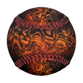 Feuer - Baseball-Design 4 Baseball (Rückseite)