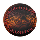 Feuer - Baseball-Design 4 Baseball (Vorderseite Links)