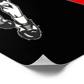 Feuer - Basketball - Poster (Ecke)