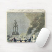 Feuer beleuchtet, um die Sommersonnenwende herein Mousepad (Mit Mouse)