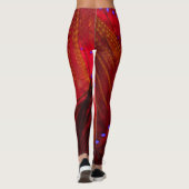 Feuer-Bengel-Leggings Leggings (Rückseite)