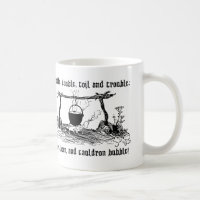 Feuer-Brand-Kessel-Blase, Shakespeare-Tasse