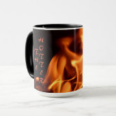 Feuer brennen Flammen umso besser Tasse (Vorderseite Links)