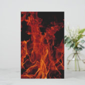 Feuer Briefpapier (Stehend Vorderseite)