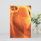 Feuer Briefpapier (Stehend Vorderseite)