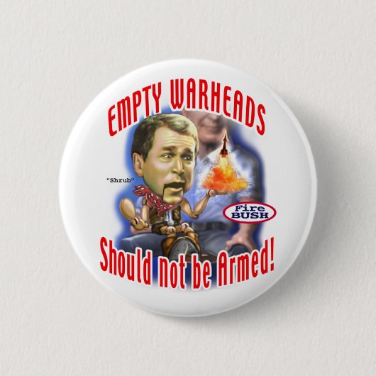 Feuer-Bush-Knopf Button (Vorderseite)