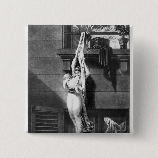 Feuer Button (Vorderseite)