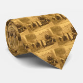 Feuer-Crew in der Aktion - Vintag Krawatte (Gerollt)