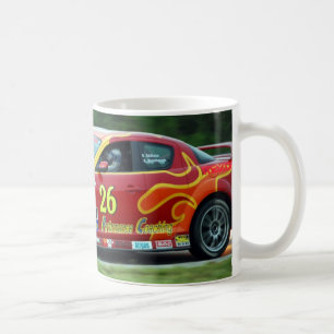 Feuer, das großartiges morgens RX8 atmet Kaffeetasse