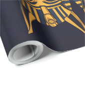 Feuer der Götter Geschenkpapier (Rolleneckpunkt)