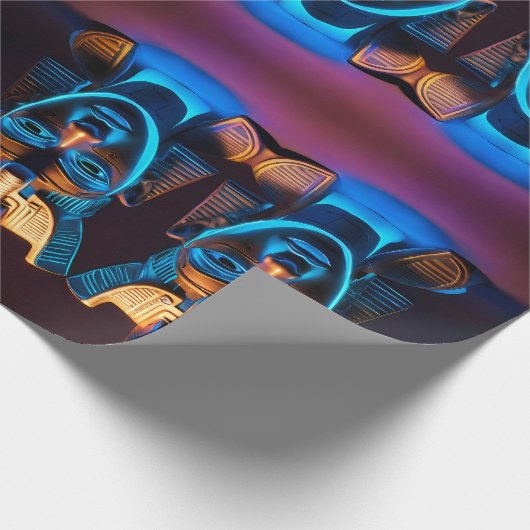 Feuer der Götter Geschenkpapier (Ecke)