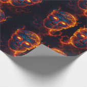 Feuer der Götter. Geschenkpapier (Ecke)