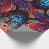 Feuer der Götter Geschenkpapier (Ecke)