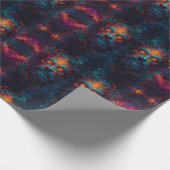 Feuer der Götter. Geschenkpapier (Ecke)