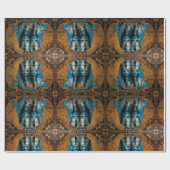 Feuer der Götter Geschenkpapier (Flach)