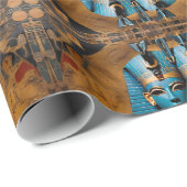 Feuer der Götter Geschenkpapier (Rolleneckpunkt)