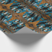 Feuer der Götter Geschenkpapier (Ecke)