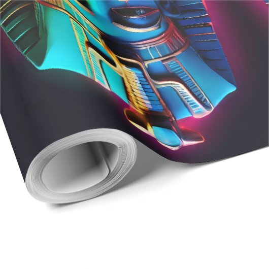 Feuer der Götter Geschenkpapier (Rolleneckpunkt)