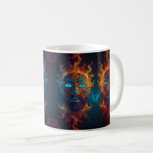 Feuer der Götter. Kaffeetasse (VorderseiteRechts)