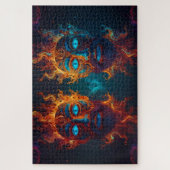 "Feuer der Götter" mit verschiedenen Gottheiten-Se Puzzle (Vertikal)