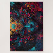 "Feuer der Götter" mit verschiedenen Gottheiten-Se Puzzle (Vertikal)