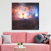 Feuer des Flammennebels - NGC 2024 in Orion Leinwanddruck (Insitu (Wohnzimmer))