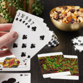 Feuer des Mondes Spielkarten (In Situ)