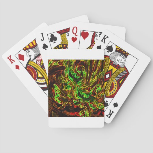 Feuer des Mondes Spielkarten (Rückseite)