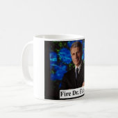 Feuer Dr. Fauci Kaffeetasse (Vorderseite Links)