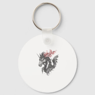 Feuer-Drache-Einhorn-Hybrid (1) Schlüsselanhänger