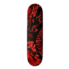 Feuer-Drache-Element-kundenspezifisches Skateboard