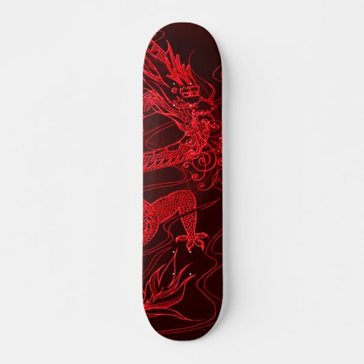Feuer-Drache-Element-kundenspezifisches Skateboard (Vorne)