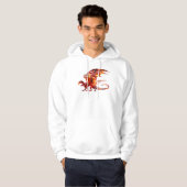 Feuer-Drache Hoodie (Vorne ganz)
