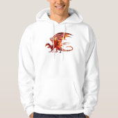Feuer-Drache Hoodie (Vorderseite)