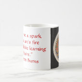 Feuer-Drache Kaffeetasse (Mittel)