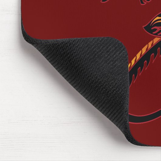 Feuer-Drache Mousepad (Ecke)