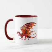 Feuer-Drache Tasse (Links)