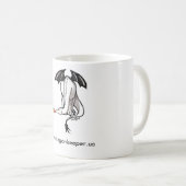 Feuer-Drache-Tasse Kaffeetasse (VorderseiteRechts)