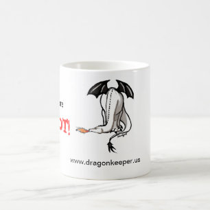 Feuer-Drache-Tasse Kaffeetasse