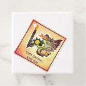 Feuer-Drachenenergie-Heilplatz Geschenkanhänger (Beispiel)