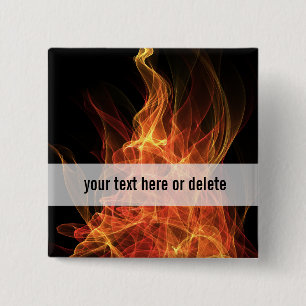 Feuer-Dreieck Button
