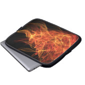 Feuer-Dreieck Laptopschutzhülle (Vorne Knopf)