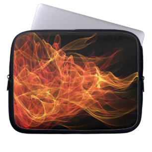 Feuer-Dreieck Laptopschutzhülle