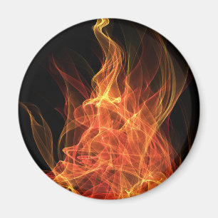 Feuer-Dreieck Magnet